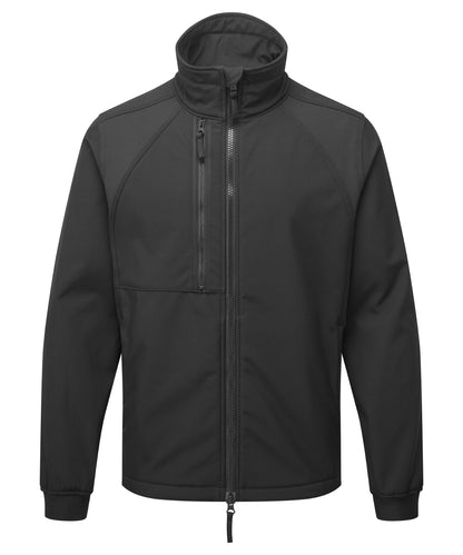 Men's Custom Printed or Embroidered Organic Softshell Softshell Jacket