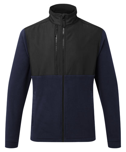 Men's Custom Printed or Embroidered Organic Recycled Fleece Jacket