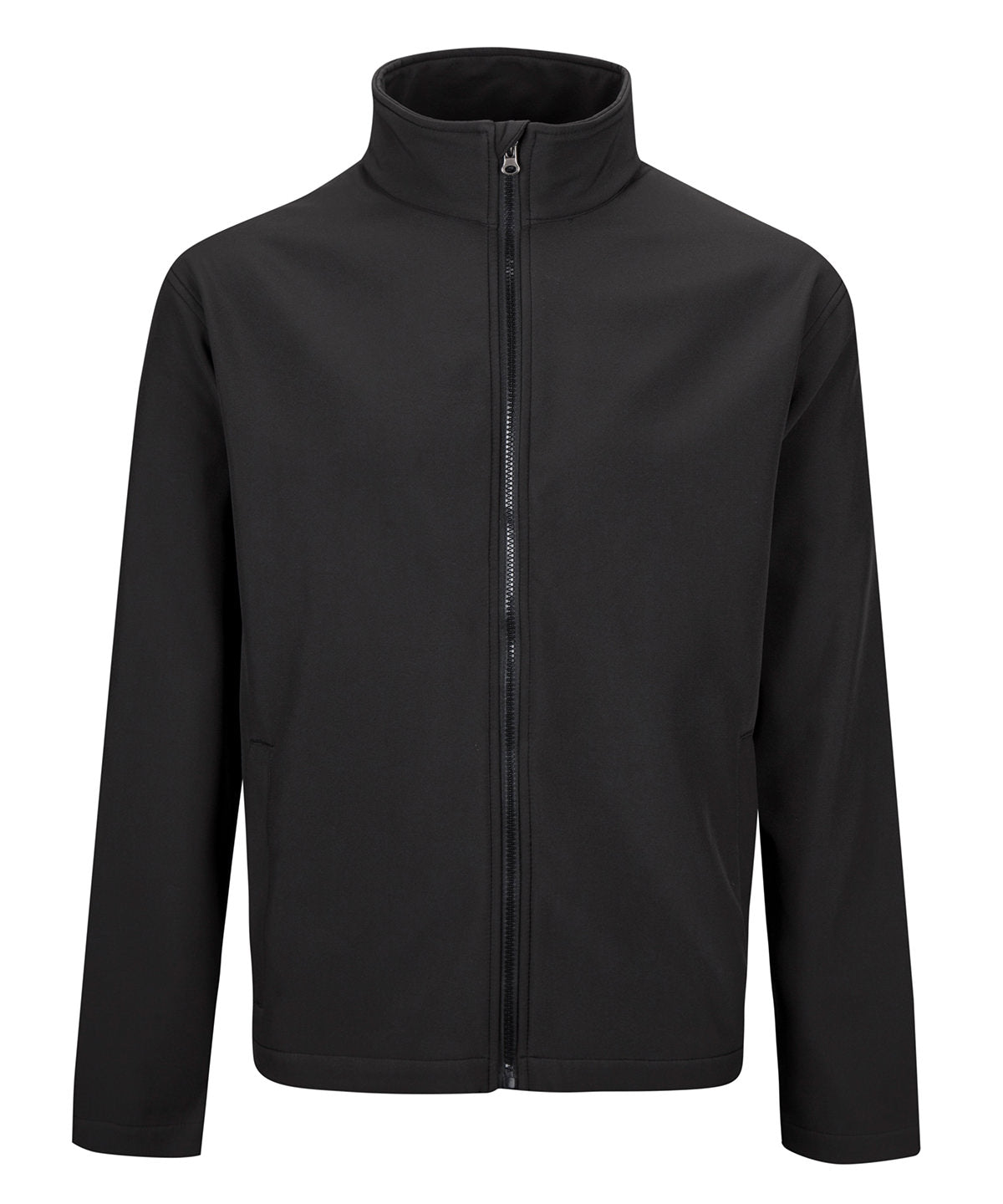 Men's Custom Printed or Embroidered Softshell Zip-Up Softshell Jacket