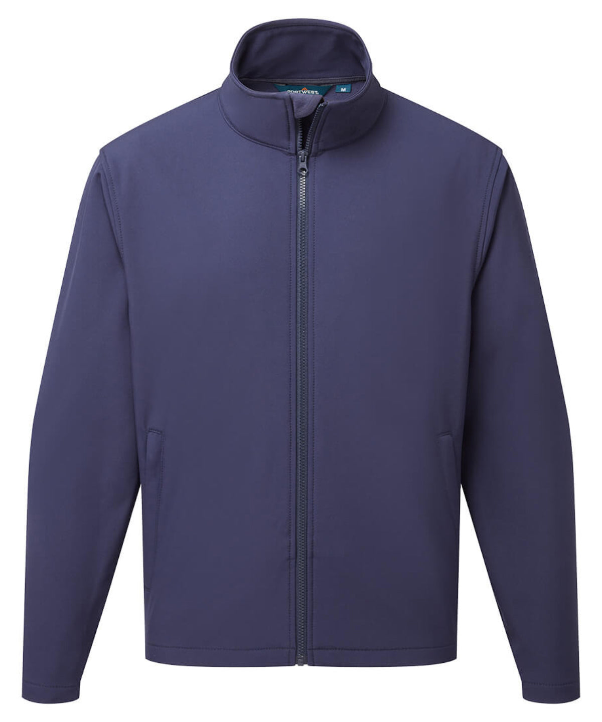 Men's Custom Printed or Embroidered Softshell Zip-Up Softshell Jacket