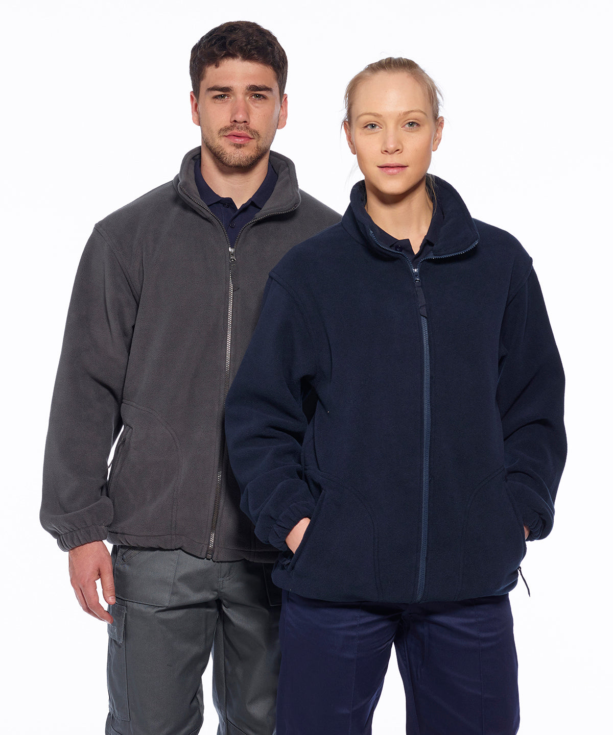 Unisex Custom Printed or Embroidered Heavyweight Fleece Fleece Jacket