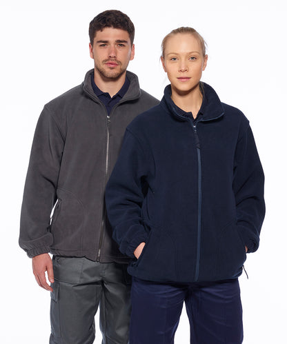 Unisex Custom Printed or Embroidered Heavyweight Fleece Fleece Jacket