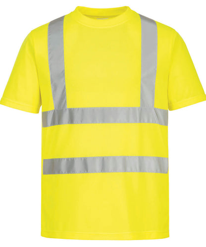Men's Custom Printed Hi-Vis Organic T-Shirt