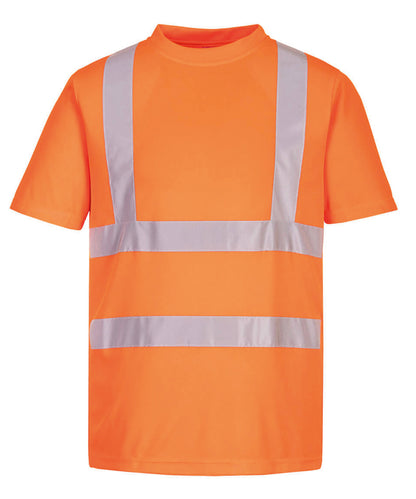 Men's Custom Printed Hi-Vis Organic T-Shirt
