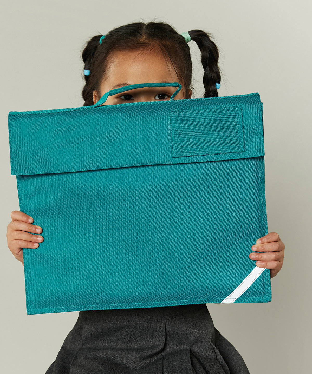 Kids Custom Printed Reflective Zip-Up Bag