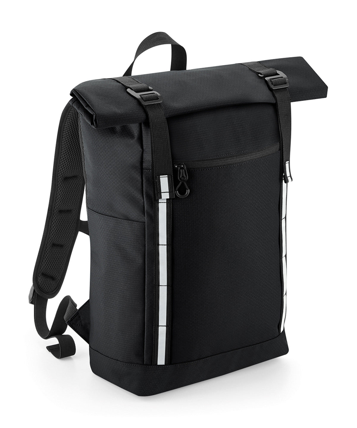 Men's Custom Printed Reflective Zip-Up Backpack
