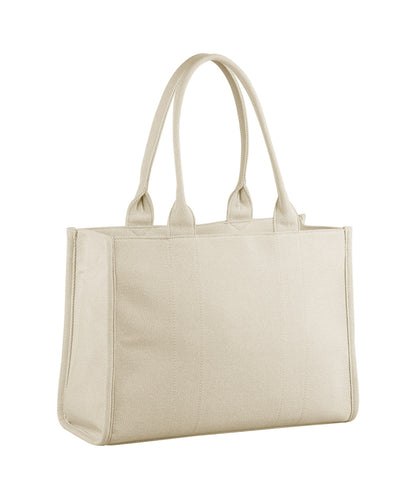 Men's Custom Printed Premium Zip-Up Tote Bag