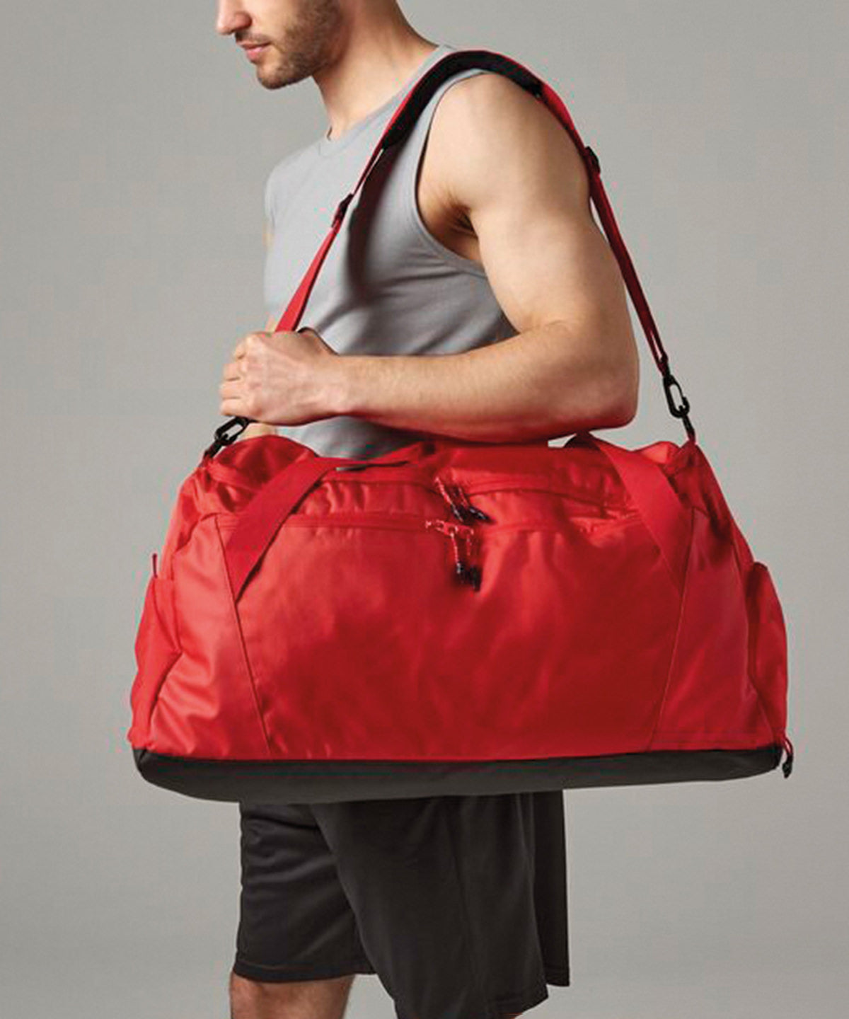 Men's Custom Printed Organic Classic Fit Holdall Bag