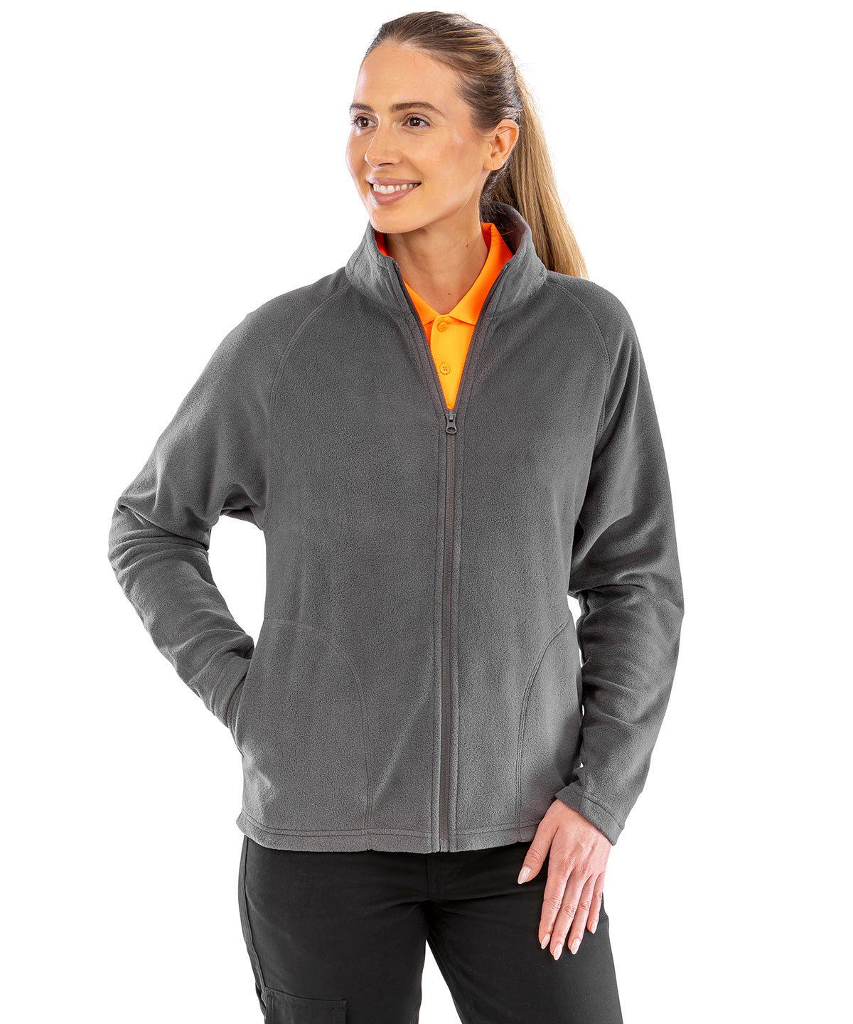 Unisex Custom Printed or Embroidered Lightweight Fleece Fleece Jacket
