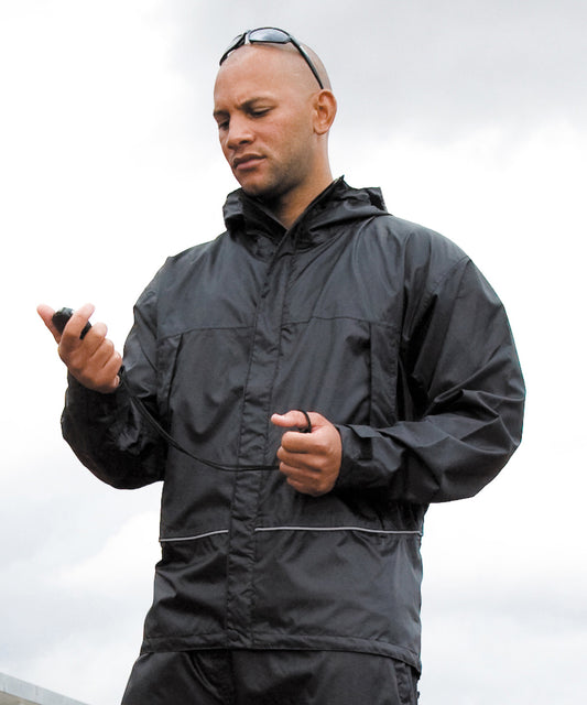 Unisex Custom Printed or Embroidered Waterproof Jacket