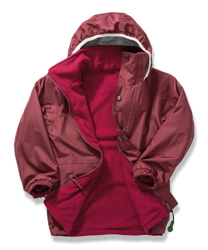 Kids Custom Printed or Embroidered Organic Recycled Jacket