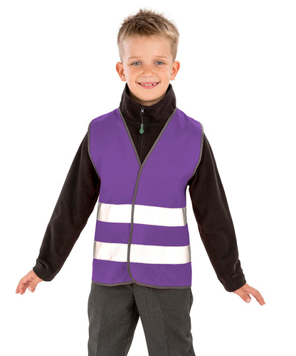 Sky Blue core junior vest front view