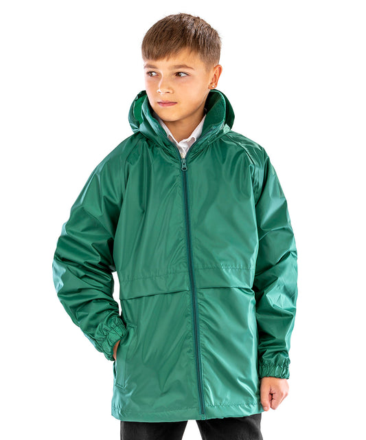 Kids Custom Printed or Embroidered Waterproof Fleece Jacket