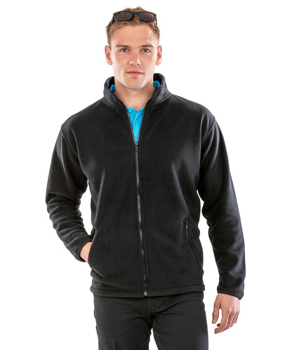 Vivid Green norse outdoor fleece front view