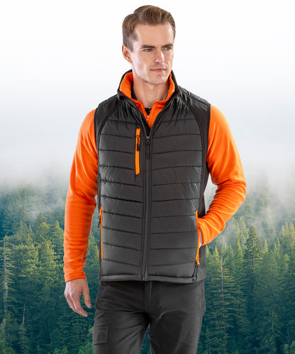 Unisex Custom Printed or Embroidered Organic Softshell Body Warmer