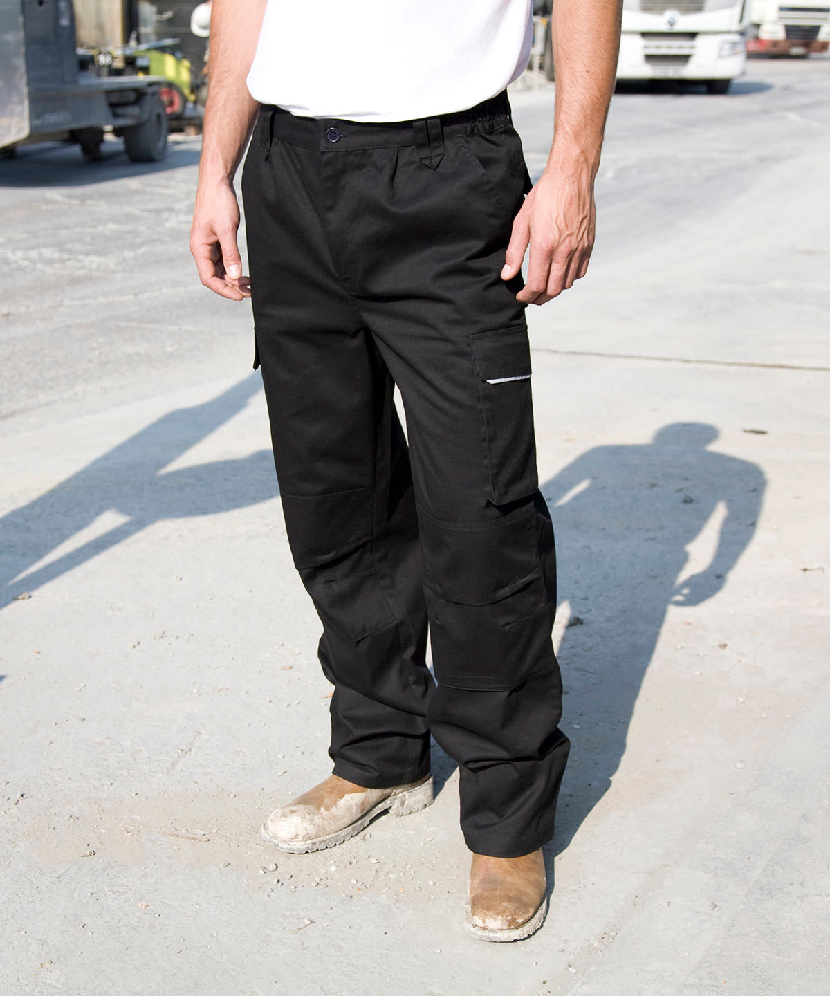 Men's Custom Printed Performance Classic Fit Workwear Trousers