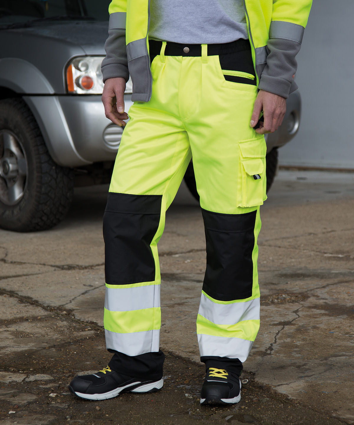 Custom Printed Hi-Vis Reflective Workwear Trousers