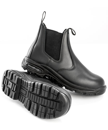Black kane safety dealer boot front view