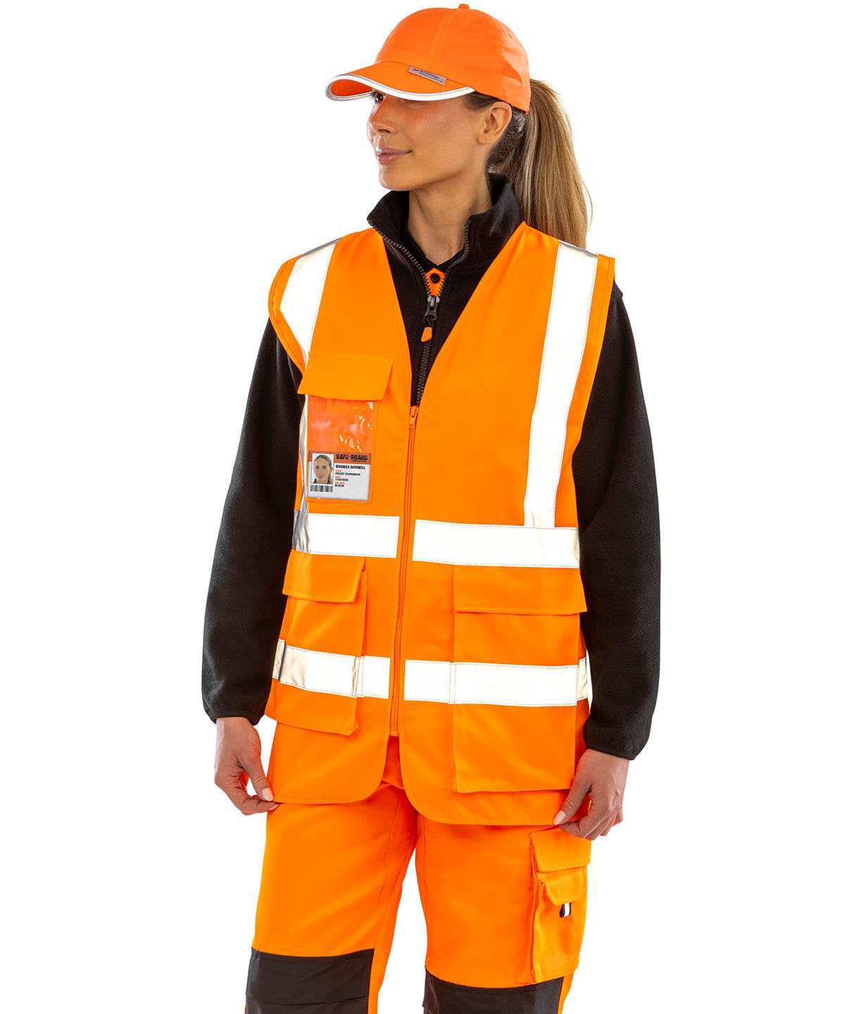 Men's Custom Printed Cotton Safety Vest