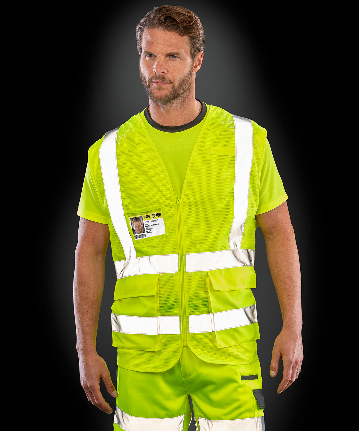 Unisex Custom Printed Performance Lightweight Safety Vest