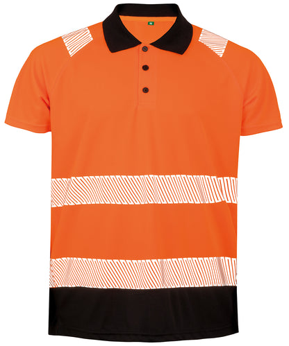 Unisex Custom Printed or Embroidered Organic Recycled Polo Shirt