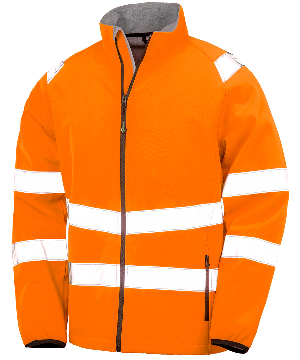 Unisex Custom Printed or Embroidered Organic Recycled Softshell Jacket