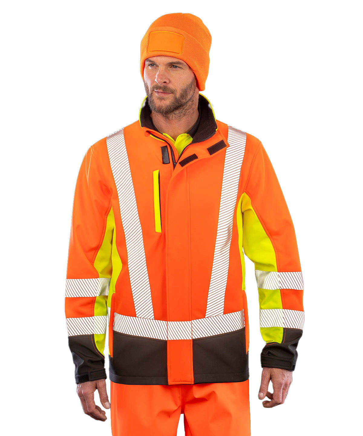 Unisex Custom Printed or Embroidered Organic Recycled Softshell Jacket