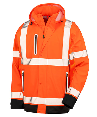 Unisex Custom Printed or Embroidered Reflective Organic Jacket