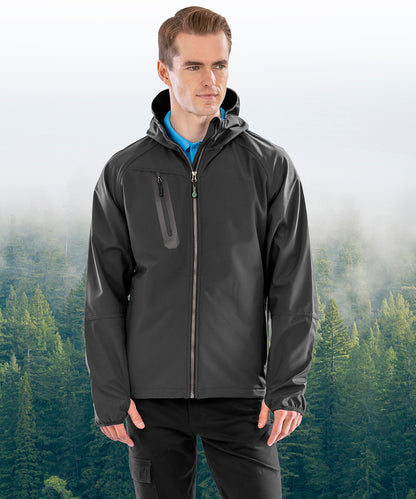 Unisex Custom Printed or Embroidered Organic Recycled Softshell Jacket
