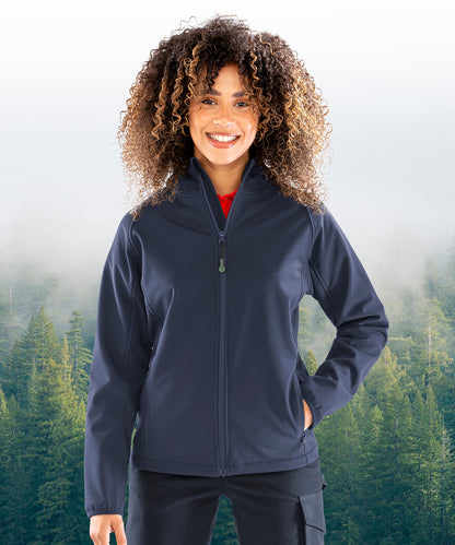 Women's Custom Printed or Embroidered Organic Recycled Softshell Jacket