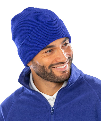 Royal woolly ski hat front view