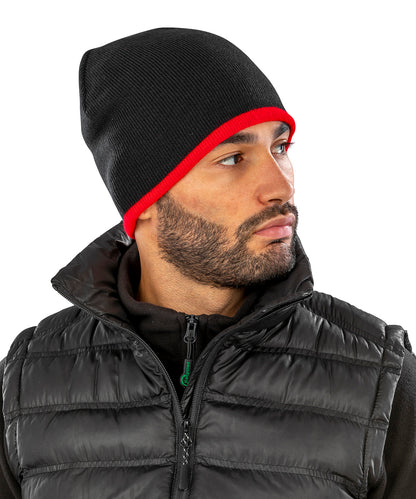 Stone/Olive reversible fashion fit hat front view