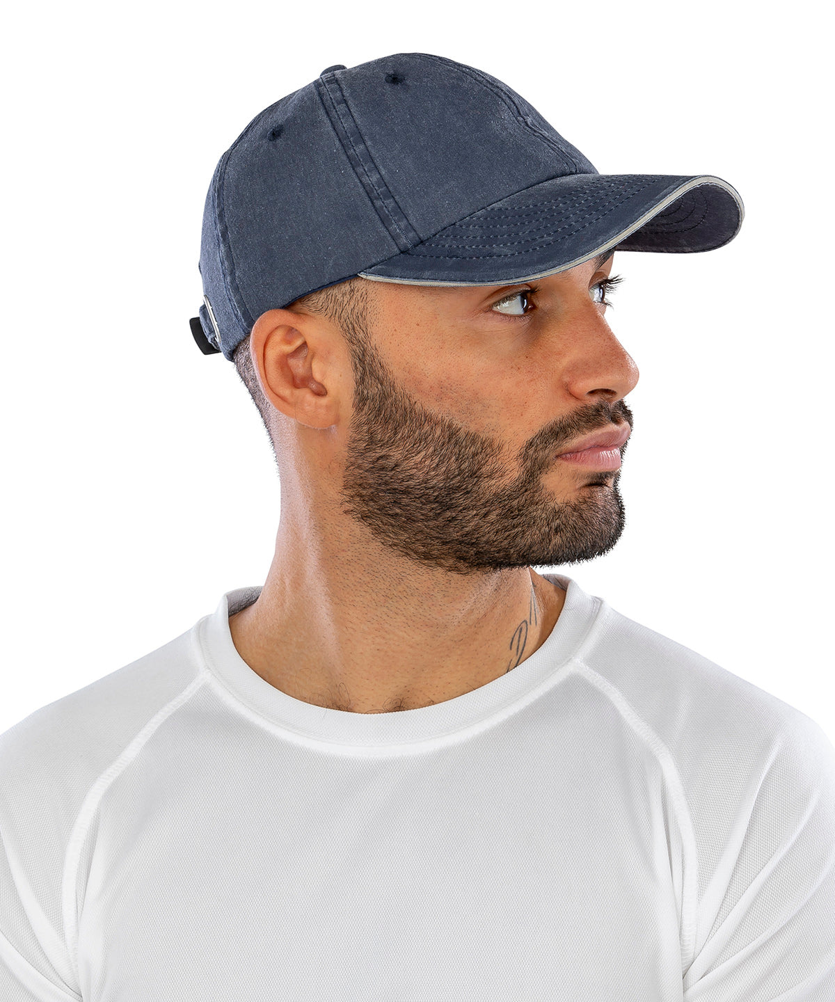 Custom Embroidered Cotton Contrast Cap