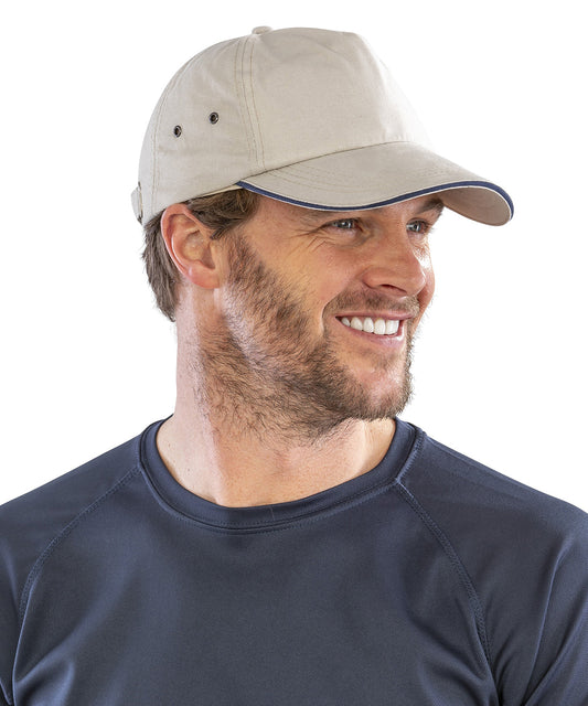 Custom Embroidered Cotton Contrast Cap