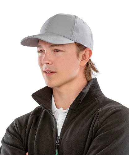 White core recycled low-profile cap front view