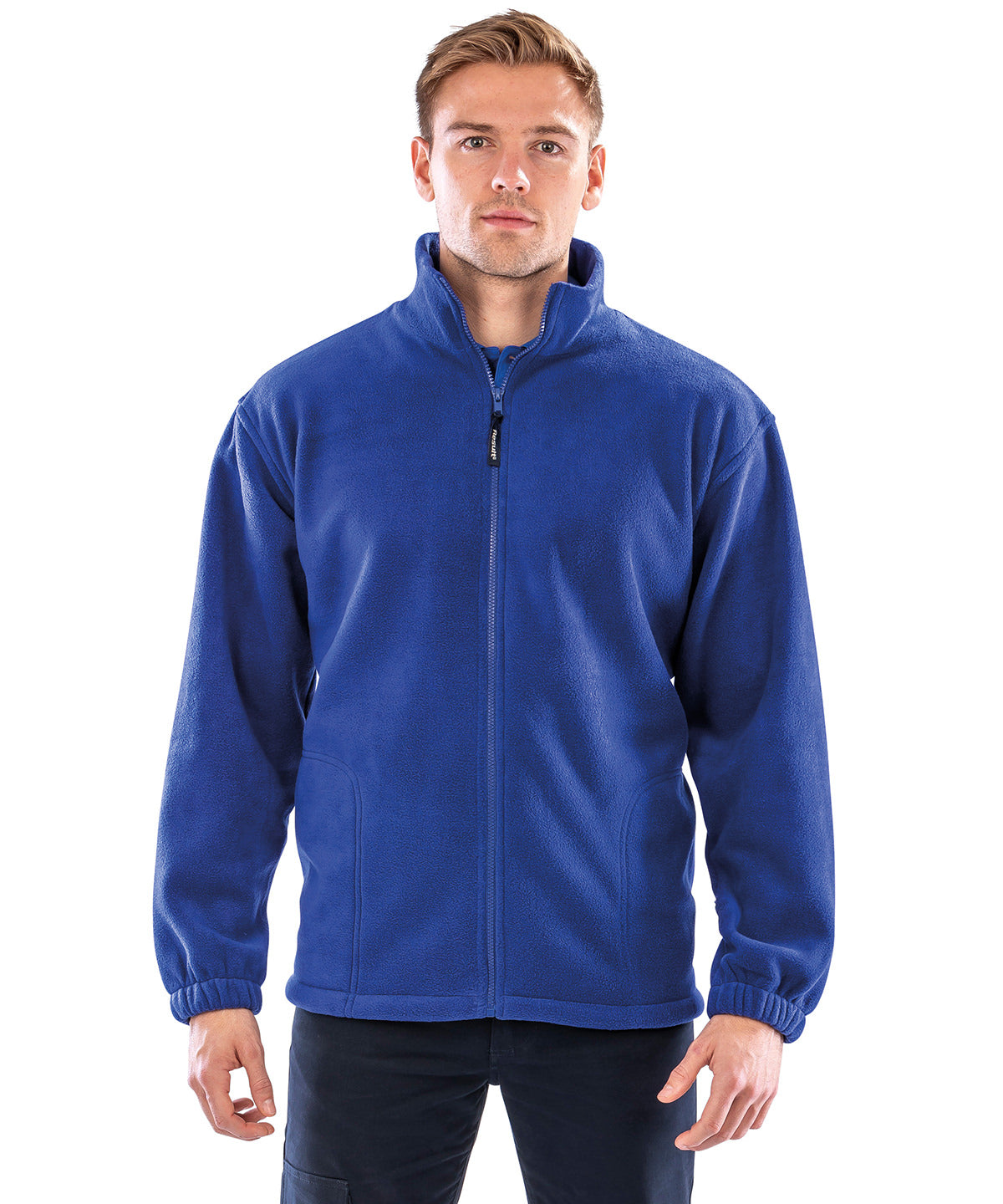 Men's Custom Printed or Embroidered Fleece Polyester Fleece Jacket