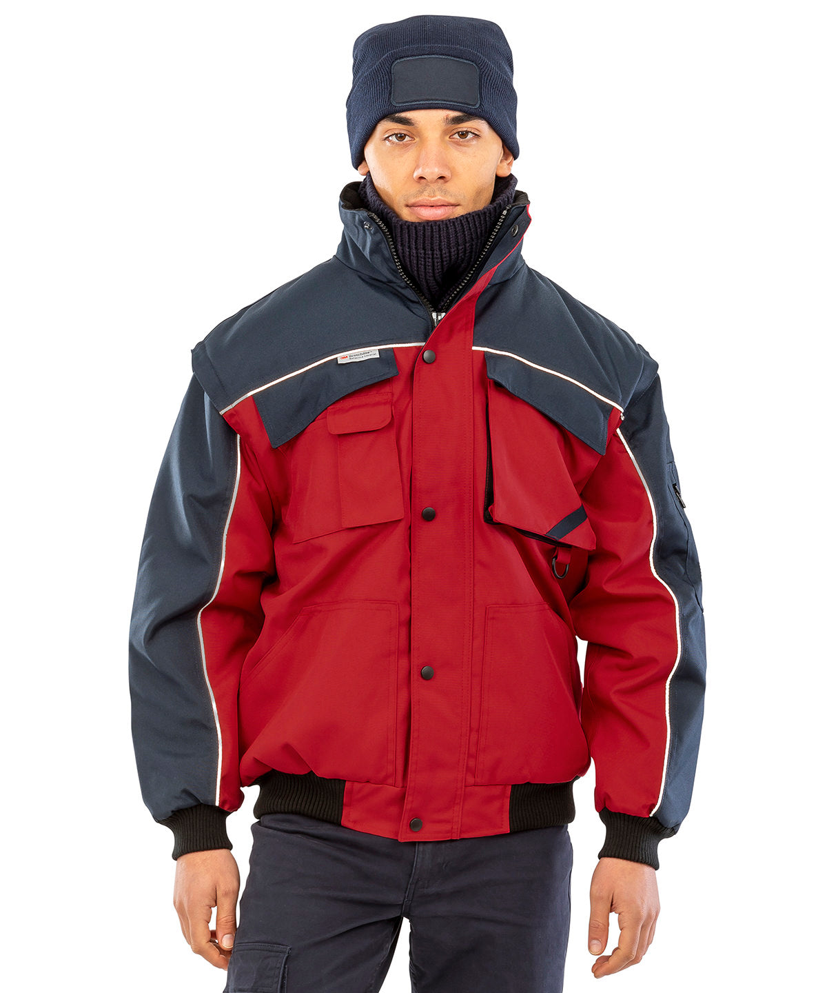 Men's Custom Printed or Embroidered Performance Zip-Up Jacket