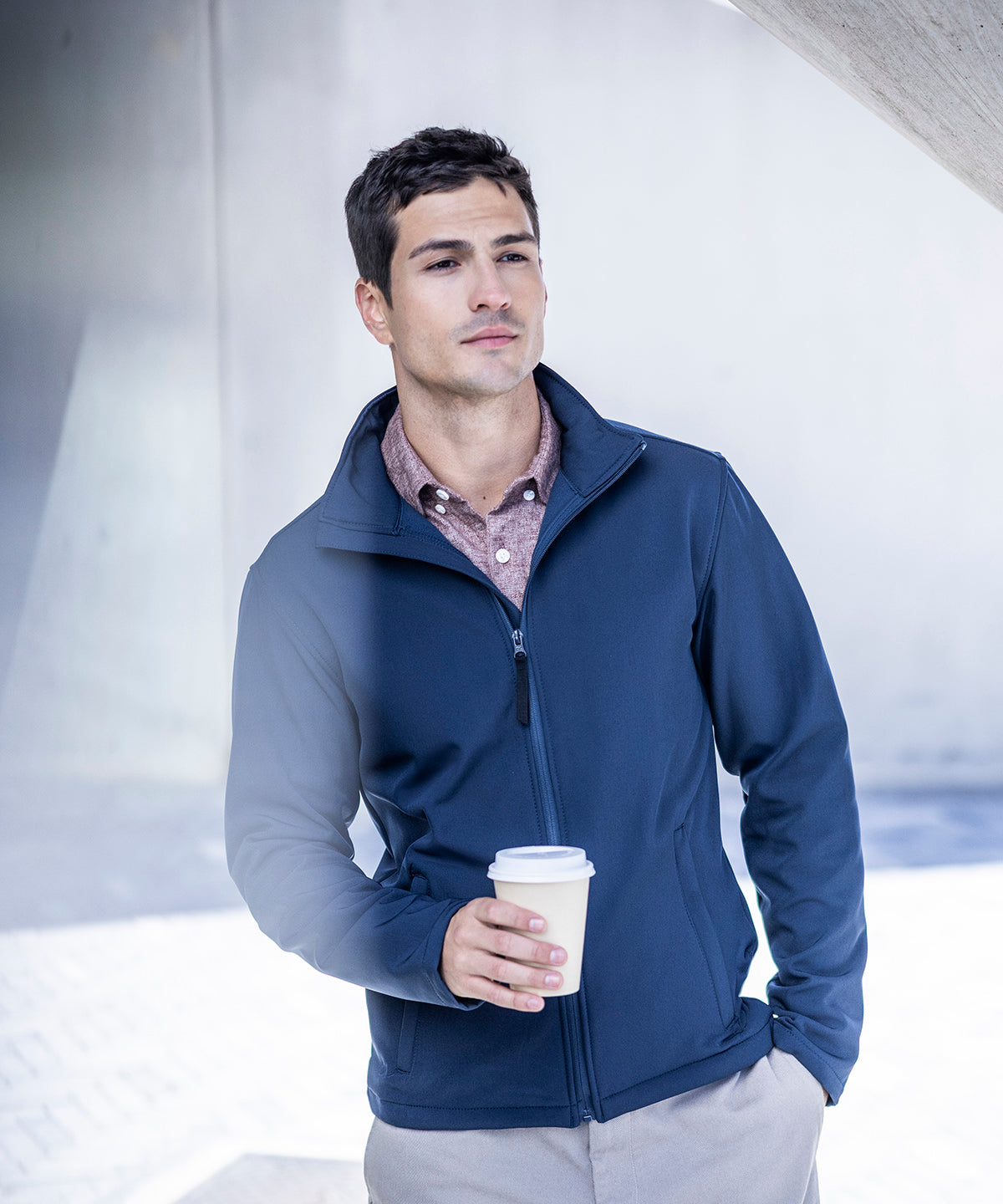 Men's Custom Printed or Embroidered Softshell Jacket