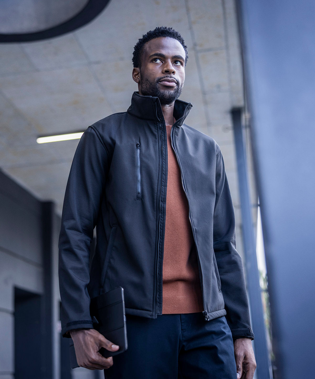 Men's Custom Printed or Embroidered Waterproof Softshell Softshell Jacket