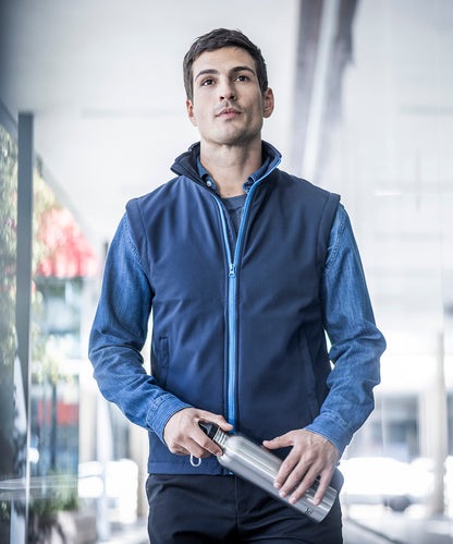 Men's Custom Printed or Embroidered Softshell Body Warmer