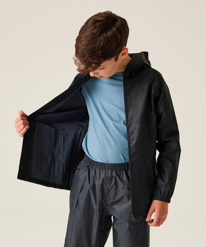 Kids Custom Printed or Embroidered Waterproof Lightweight Jacket