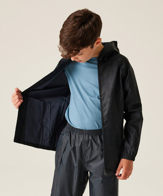 Kids Custom Printed or Embroidered Waterproof Lightweight Jacket