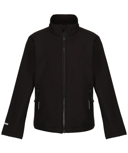 Kids Custom Printed or Embroidered Reflective Softshell Softshell Jacket