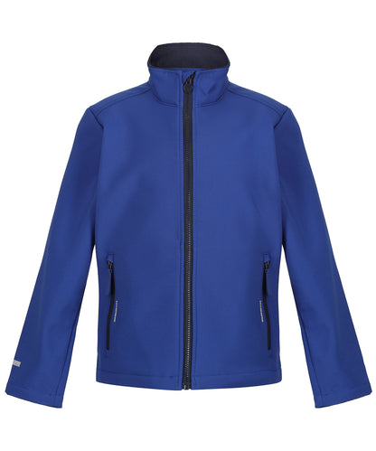 Kids Custom Printed or Embroidered Reflective Softshell Softshell Jacket