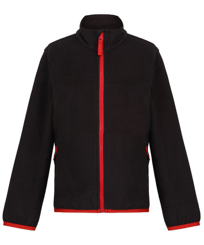 Kids Custom Printed or Embroidered Organic Lightweight Fleece Jacket