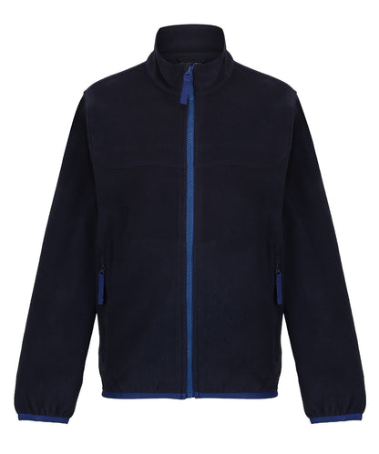 Kids Custom Printed or Embroidered Organic Lightweight Fleece Jacket