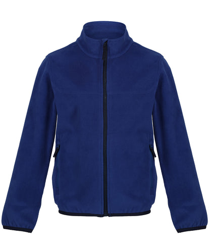 Kids Custom Printed or Embroidered Organic Lightweight Fleece Jacket