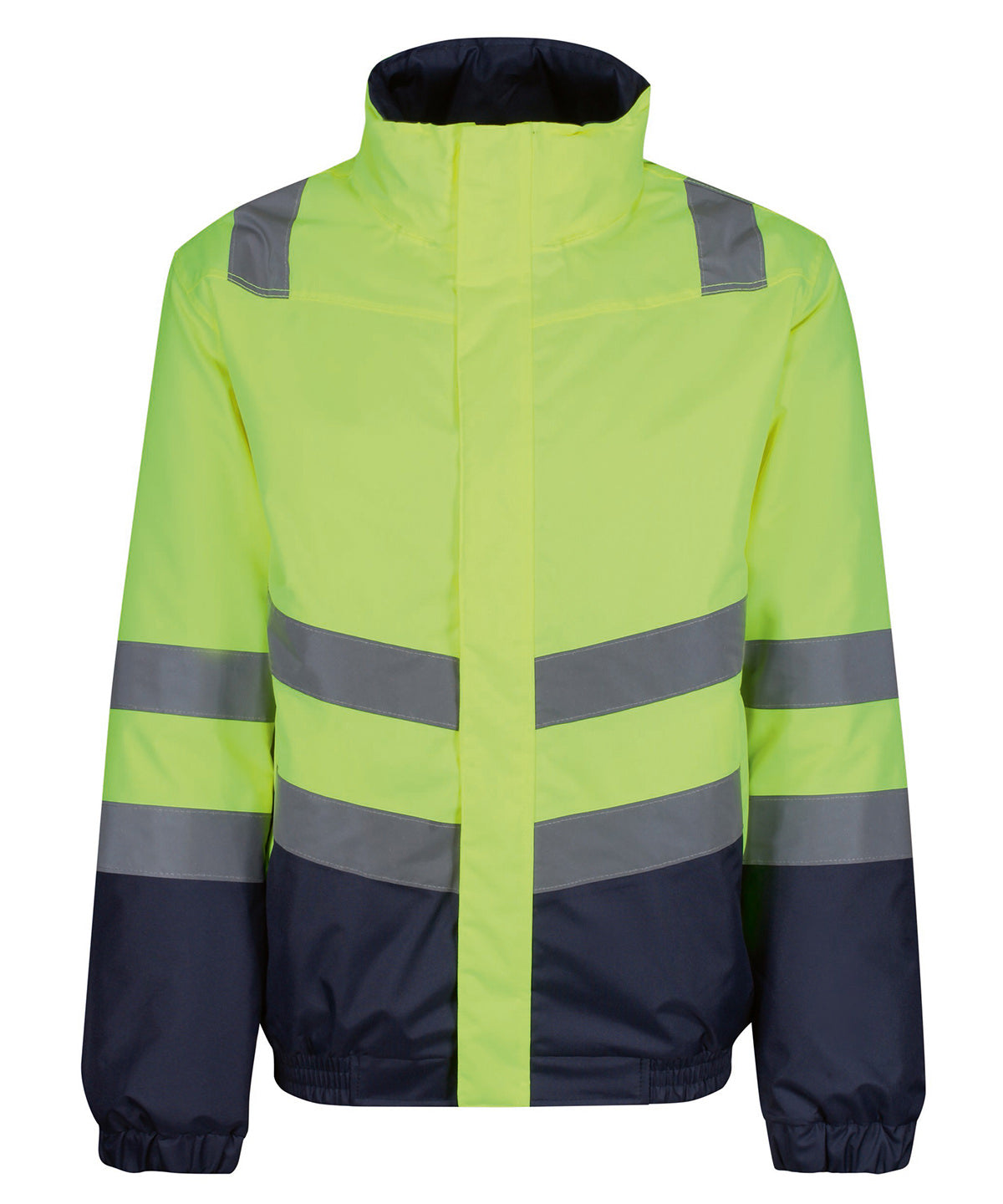 Unisex Custom Printed or Embroidered Hi-Vis Waterproof Jacket