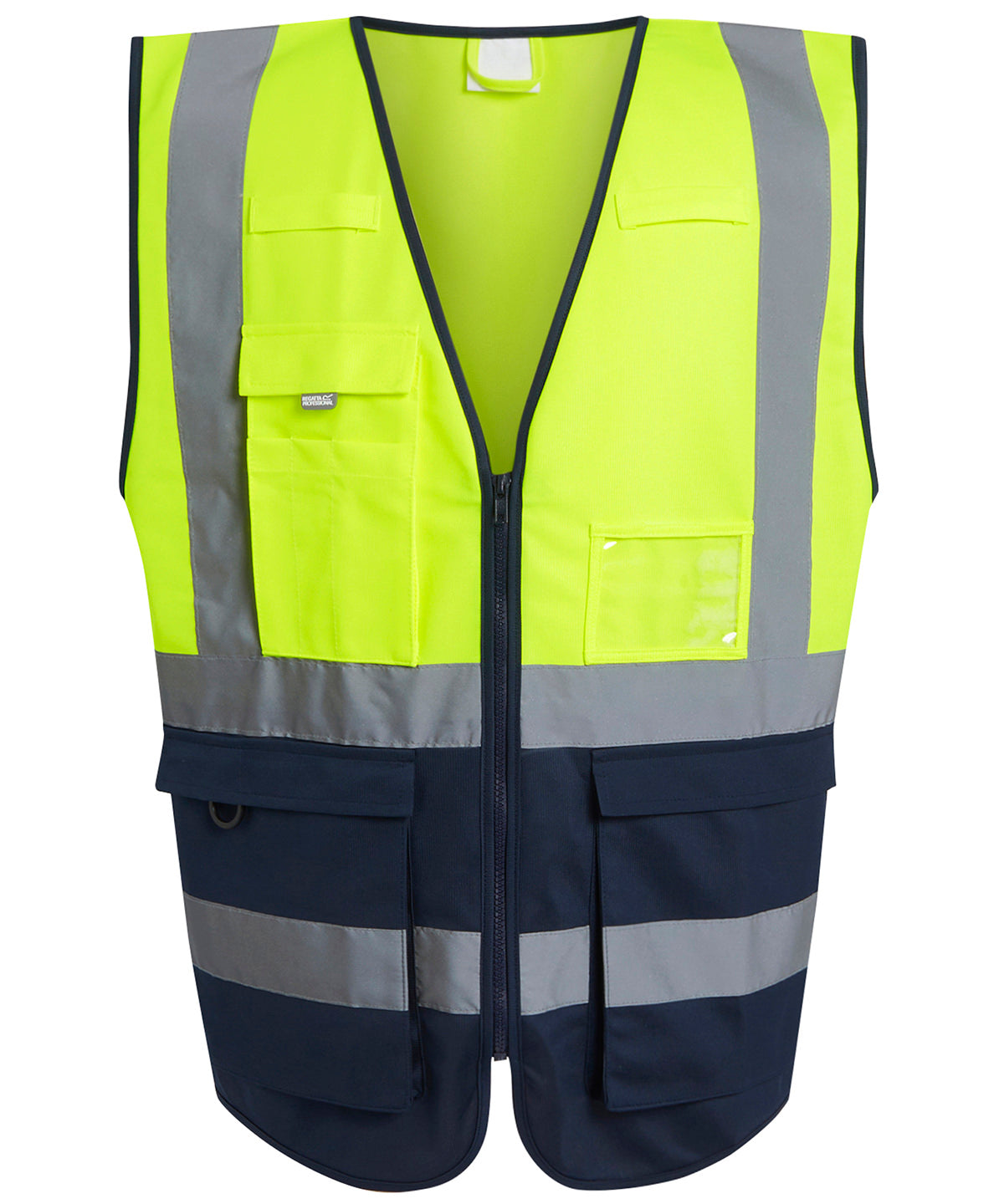 Men's Custom Printed Hi-Vis Lightweight Safety Vest