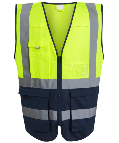 Men's Custom Printed Hi-Vis Lightweight Safety Vest